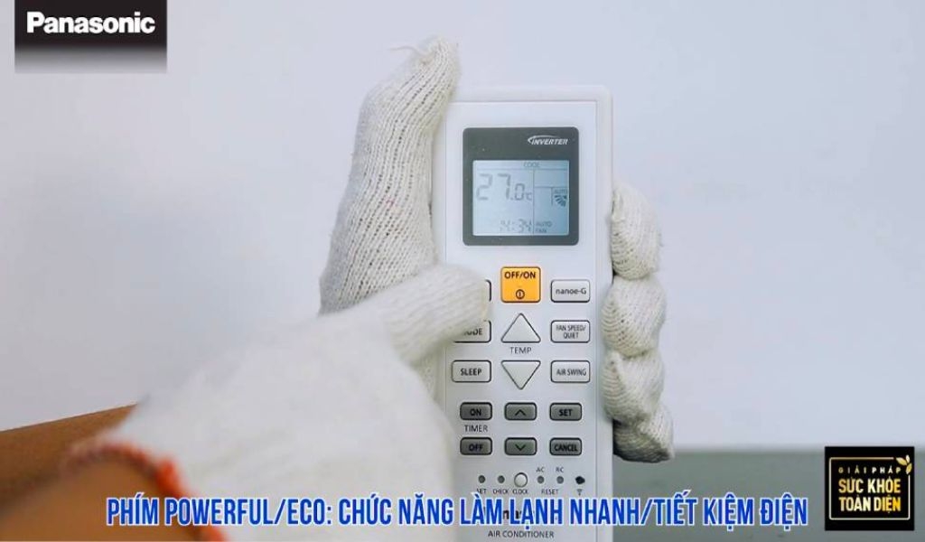 Cách sử dụng điều khiển điều hòa Panasonic và nguyên nhân remote không hoạt động 5
