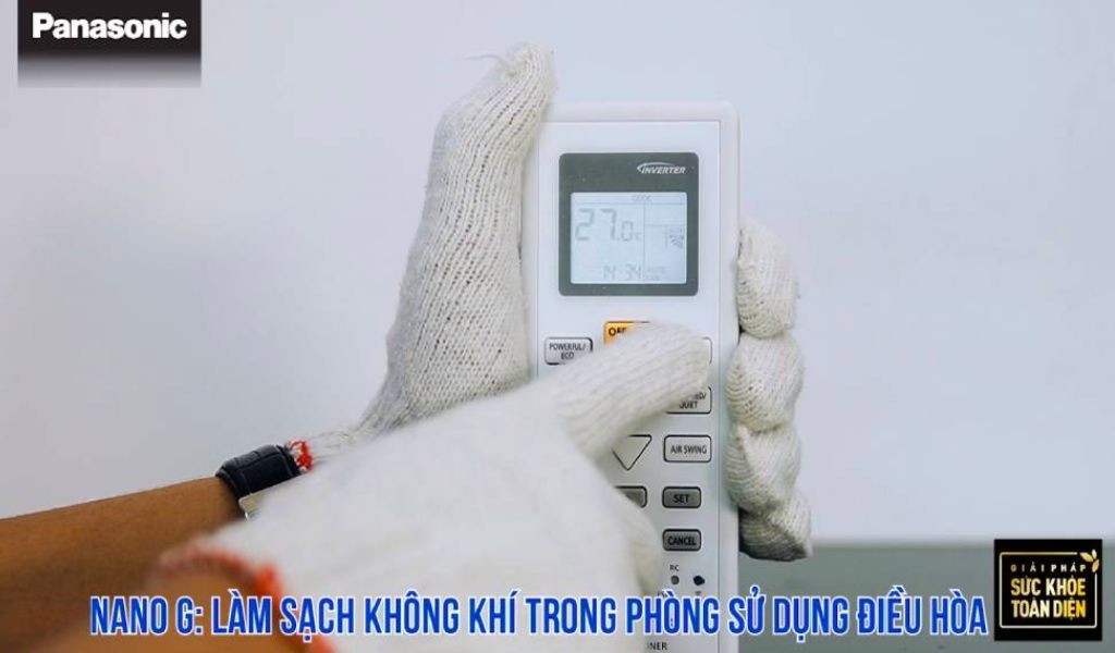 Cách sử dụng điều khiển điều hòa Panasonic và nguyên nhân remote không hoạt động 9