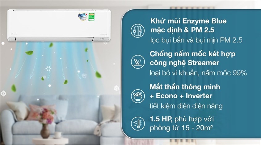 Công nghệ Streamer trên máy lạnh Daikin - Những ưu điểm tuyệt vời có thể bạn chưa biết 7
