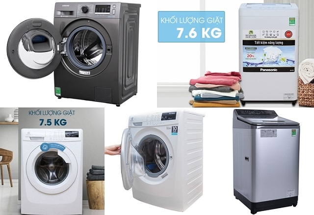 Lưu ý quan trọng khi chọn kích thước các dòng máy giặt