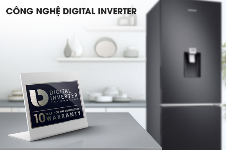 Thiết kế tủ lạnh Samsung Inverter 307 lít RB30N4180B1/SV