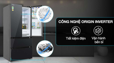 Công nghệ Origin Inverter trong tủ lạnh Toshiba