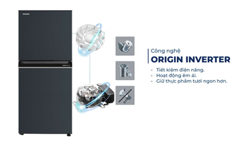 Công nghệ Origin Inverter trong tủ lạnh Toshiba