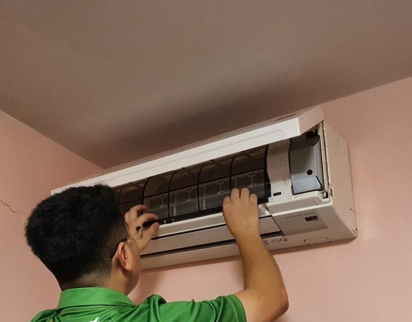 Lắp tầm lưới lọc lại