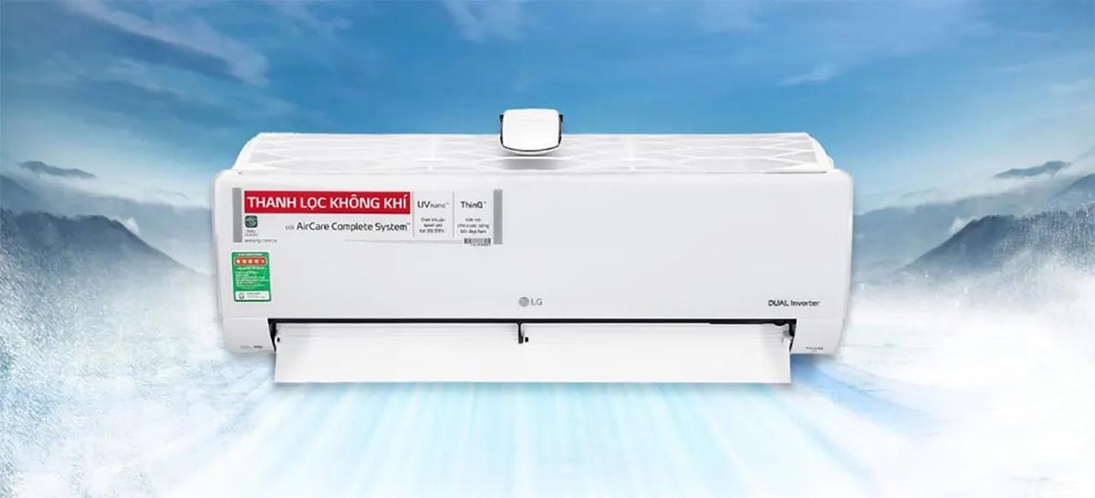 công nghệ lọc kháng khuẩn khử mùi trên máy lạnh LG - hình 1