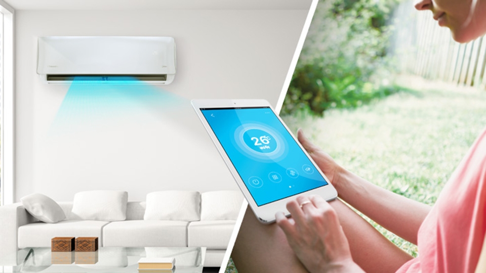 Máy lạnh tích hợp wifi sử dụng công nghệ điều khiển hiện đại