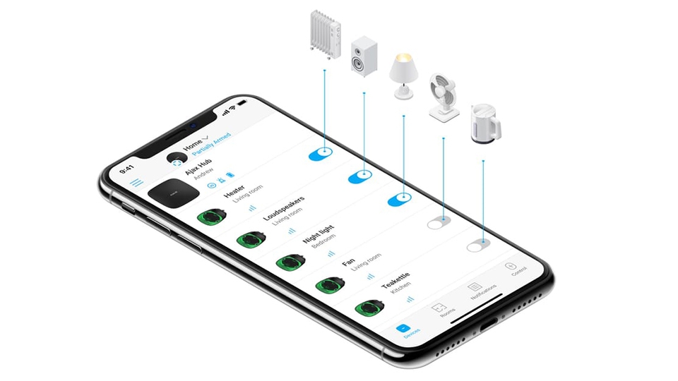 Máy lạnh và nhiều thiết bị điện khác giúp hình thành không gian hiện đại và thông minh