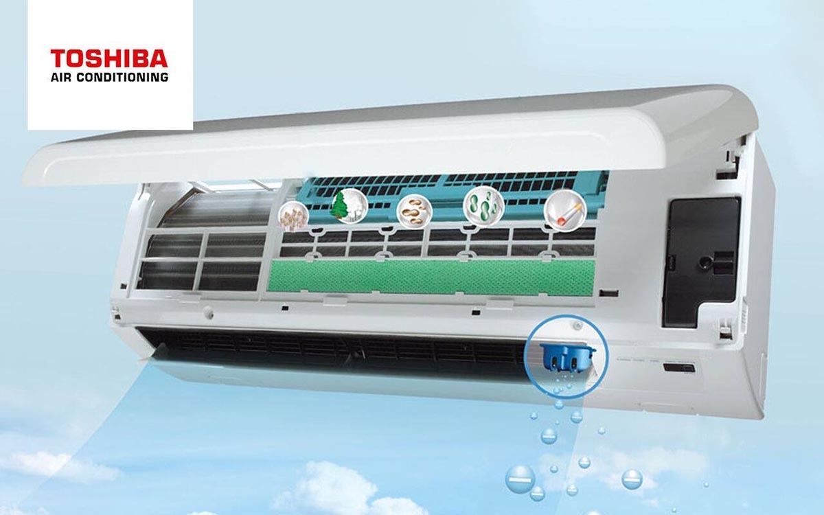 công nghệ kháng khuẩn khử mùi máy lạnh Toshiba - hình 2