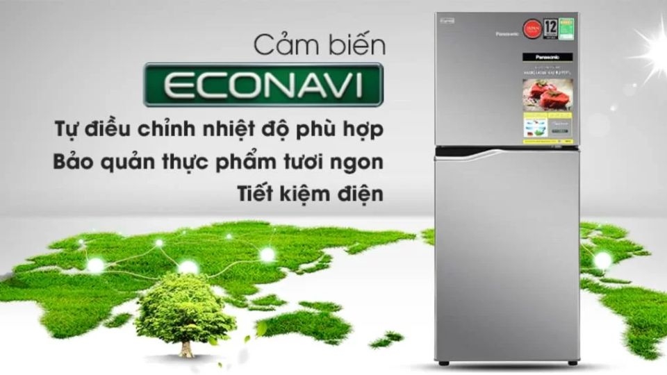 tiết kiệm điện năng, vận hành êm ái nhờ cảm biến Econavi