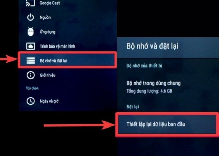 cách tăng tốc độ xử lý cho smart tivi 7