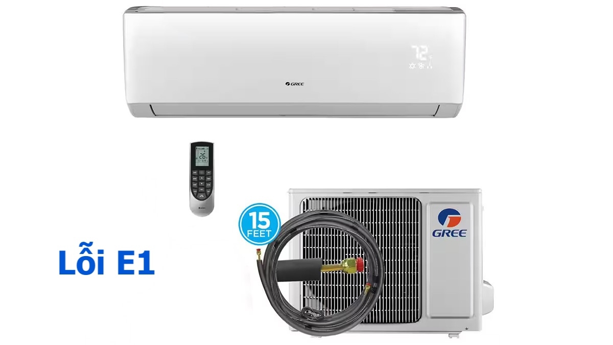lỗi E1 điều hòa Gree - hình 5