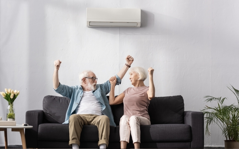 Sử dụng điều hòa cho người lớn tuổi