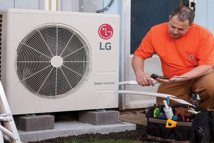 Điều hòa LG nháy đèn nguồn khi cục nóng xảy ra lỗi