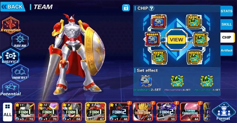 Hệ thống trang bị trong game rất đa dạng