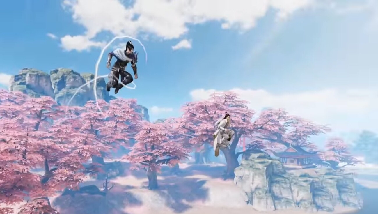 Khinh công giúp bay lượn và né đòn