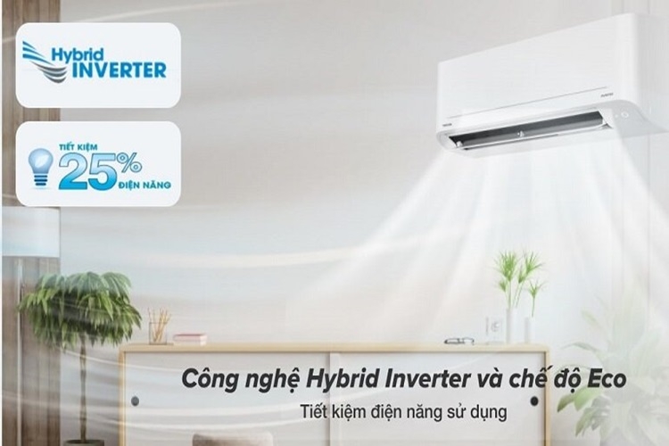 Công nghệ Hybrid Inverter trên điều hòa Toshiba 2023 là gì? Mang đến những lợi ích gì? 2