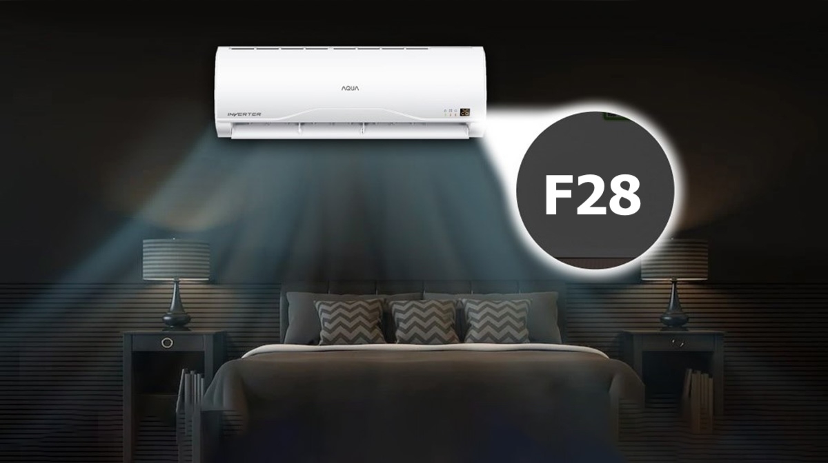 Lỗi F28 máy lạnh Aqua Inverter - hình 1