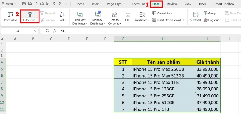 Sửa định dạng số trong Excel hình 2