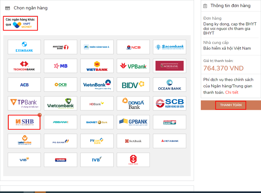 Hai cách đóng Bảo hiểm y tế online - hình 4