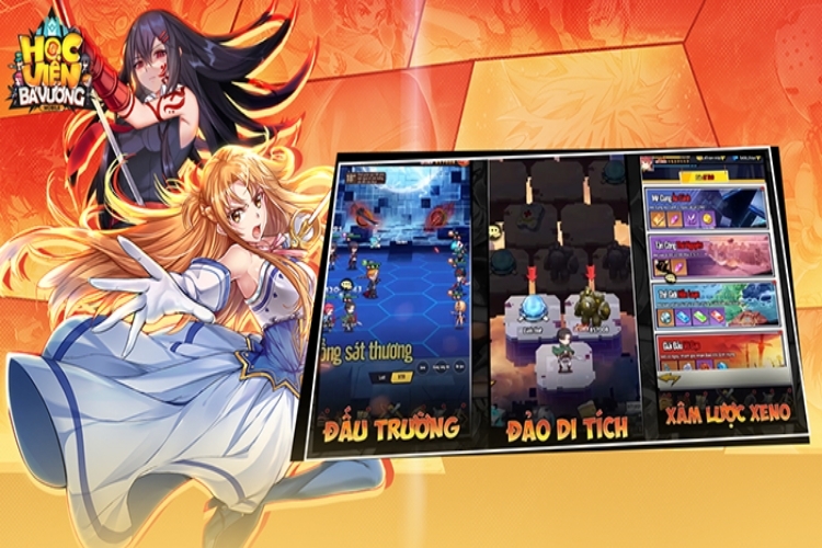 Học viện Bá Vương - Game Mobile đấu tướng theo phong cách Anime- Hình 5