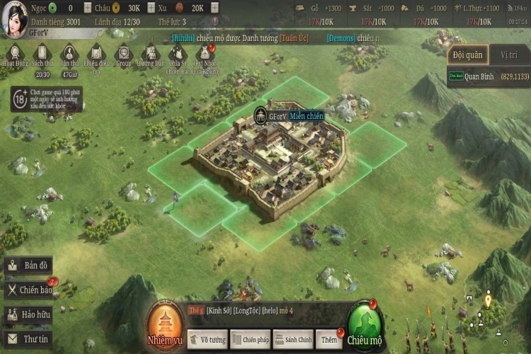 Tam Quốc Chí Chiến Lược - Tựa game chiến thuật bối cảnh Tam Quốc siêu hay dành cho mobile - Hình 2