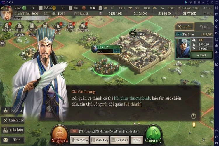 Tam Quốc Chí Chiến Lược - Tựa game chiến thuật bối cảnh Tam Quốc siêu hay dành cho mobile - Hình 5
