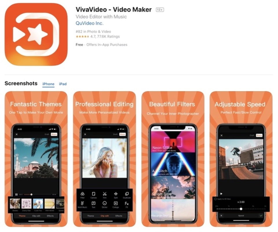 Phần mềm tạo video từ ảnh Vivavideo