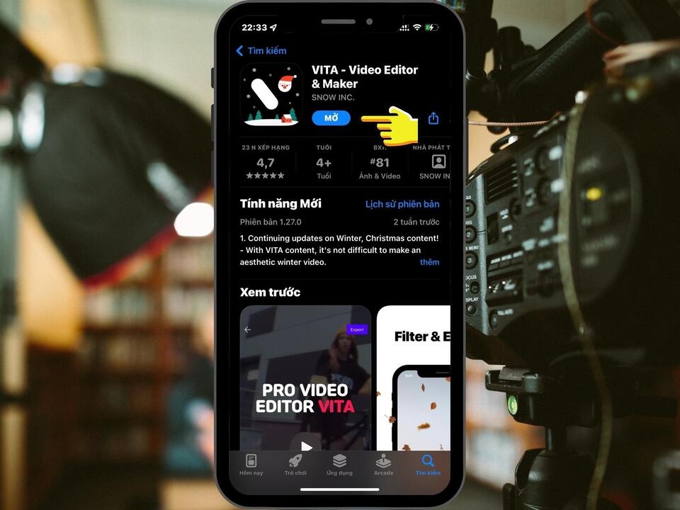 Phần mềm tạo video VITA
