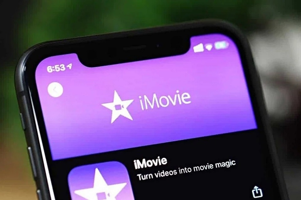 Phần mềm chỉnh sửa video iMovie
