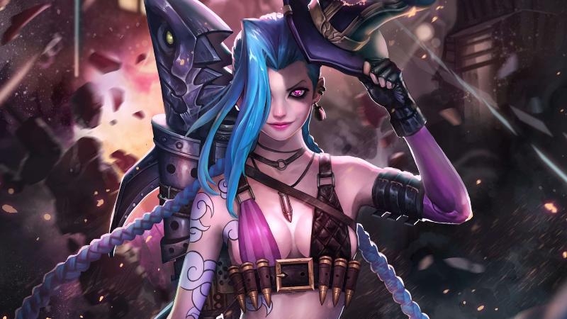 Khắc chế Jinx - Cách chơi và lựa chọn tướng để đối đầu với Khẩu Pháo Nổi Loạn 0