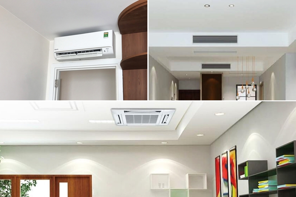 Lựa chọn dòng điều hòa phù hợp với không gian phòng khách nhà bạn.