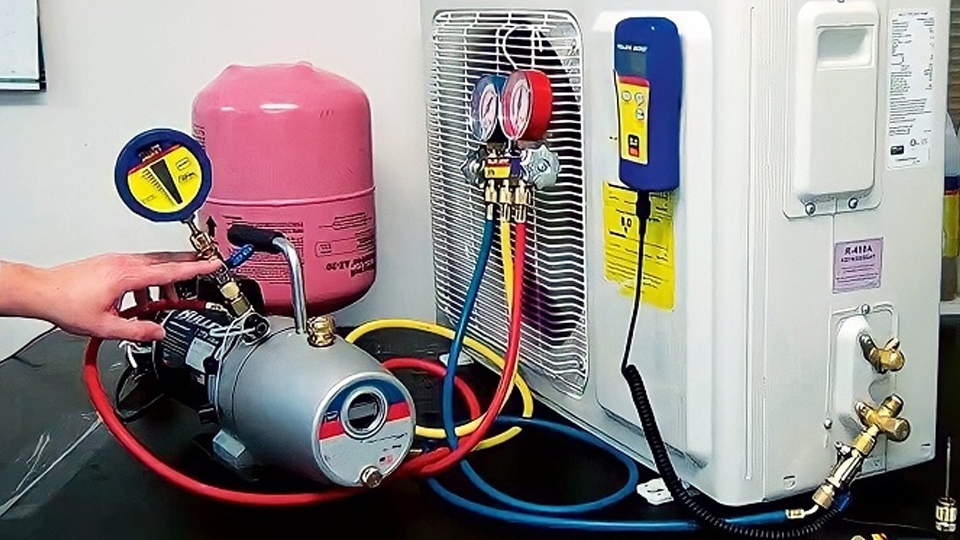 Khắc phục sự cố máy lạnh hết gas.