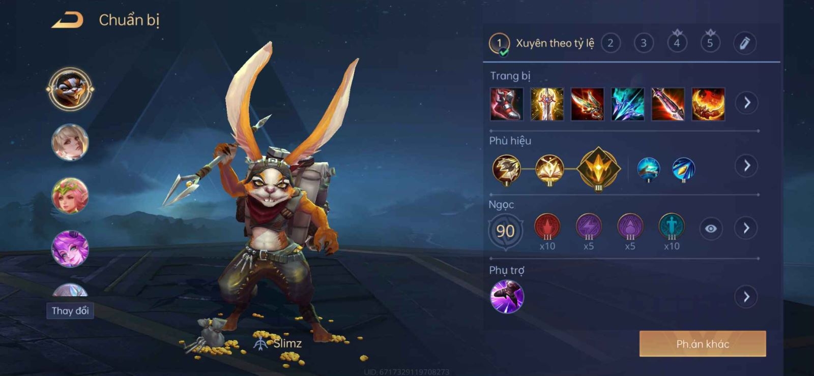 cách chơi slimz liên quân 12