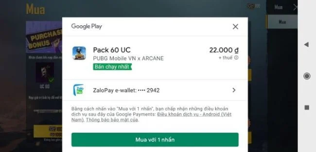 9 cách nạp PUBG Mobile, nạp UC chiết khấu cao, an toàn, nhanh chóng - hình 16