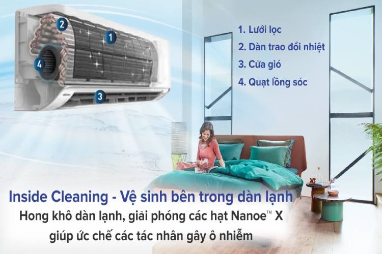 Đánh giá máy lạnh Panasonic 2 chiều cao cấp xz 2023 (hình 9)