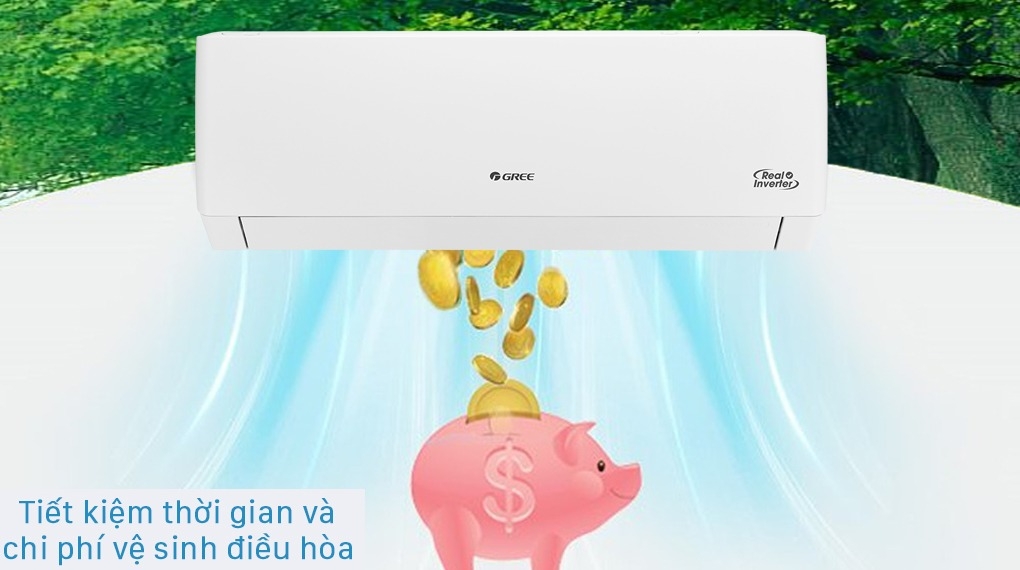 Không mất nhiều thời gian để vệ sinh điều hòa