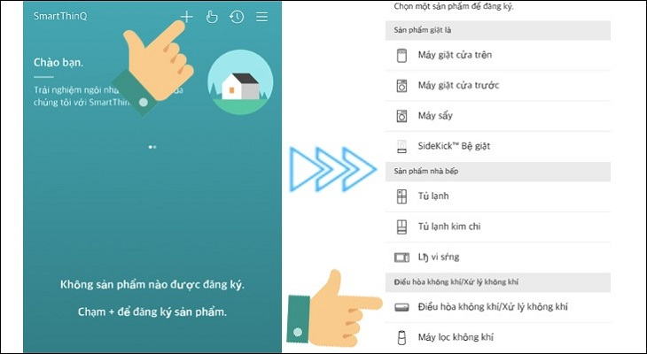 Hướng dẫn kết nối và điều khiển máy lạnh wifi LG bằng ứng dụng LG SmartThinQ - hình 3