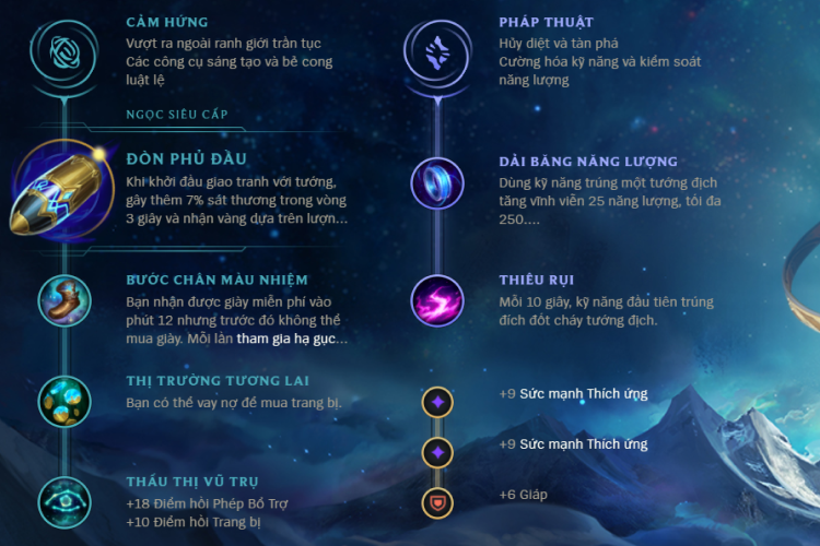 Bảng ngọc hack tiền cho Xerath