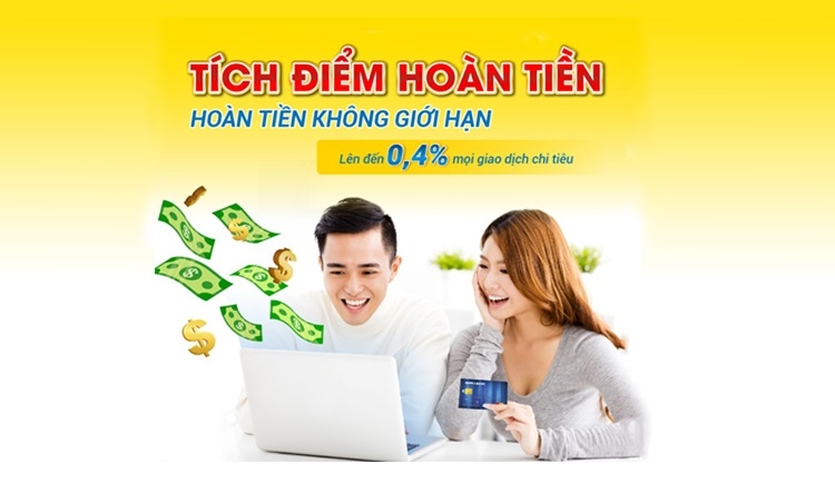 Chọn loại thẻ được phép tích điểm thưởng