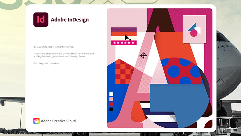 Phần mềm thiết kế bảng hiệu Adobe Indesign.