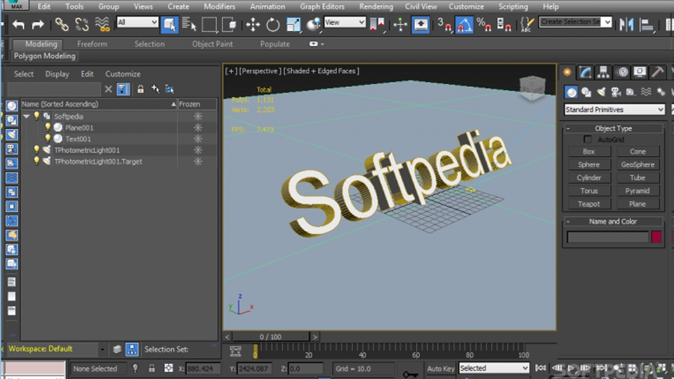 Phần mềm thiết kế bảng hiệu 3D Max.