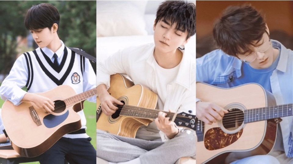 Cách tạo dáng chụp ảnh nam bên nhạc cụ