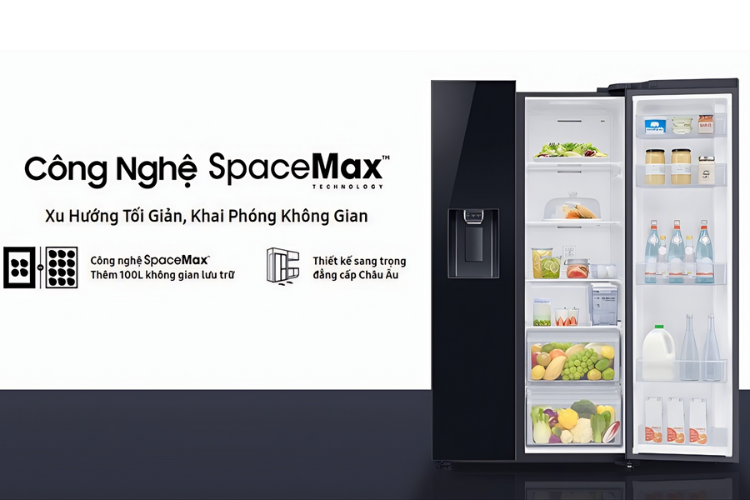 Đánh giá Samsung Inverter 602 lít RS65R5691B4/SV: Tủ lạnh siêu tiết kiệm điện - hình 3