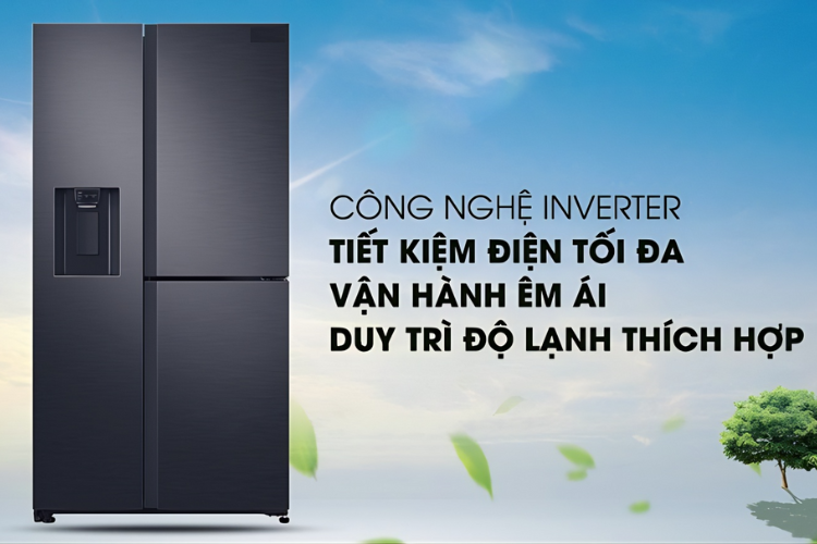 Đánh giá Samsung Inverter 602 lít RS65R5691B4/SV: Tủ lạnh siêu tiết kiệm điện - hình 5