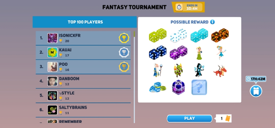 Điểm nổi bật của những viên xúc xắc trong game