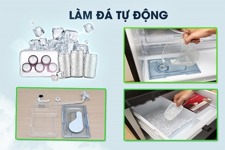 Làm đá tự động