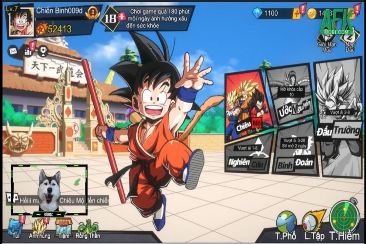 Chiến binh truyền thuyết - Game đấu tướng phiên bản Dragon Ball cực hay mới nhất 2023 - Hình 2