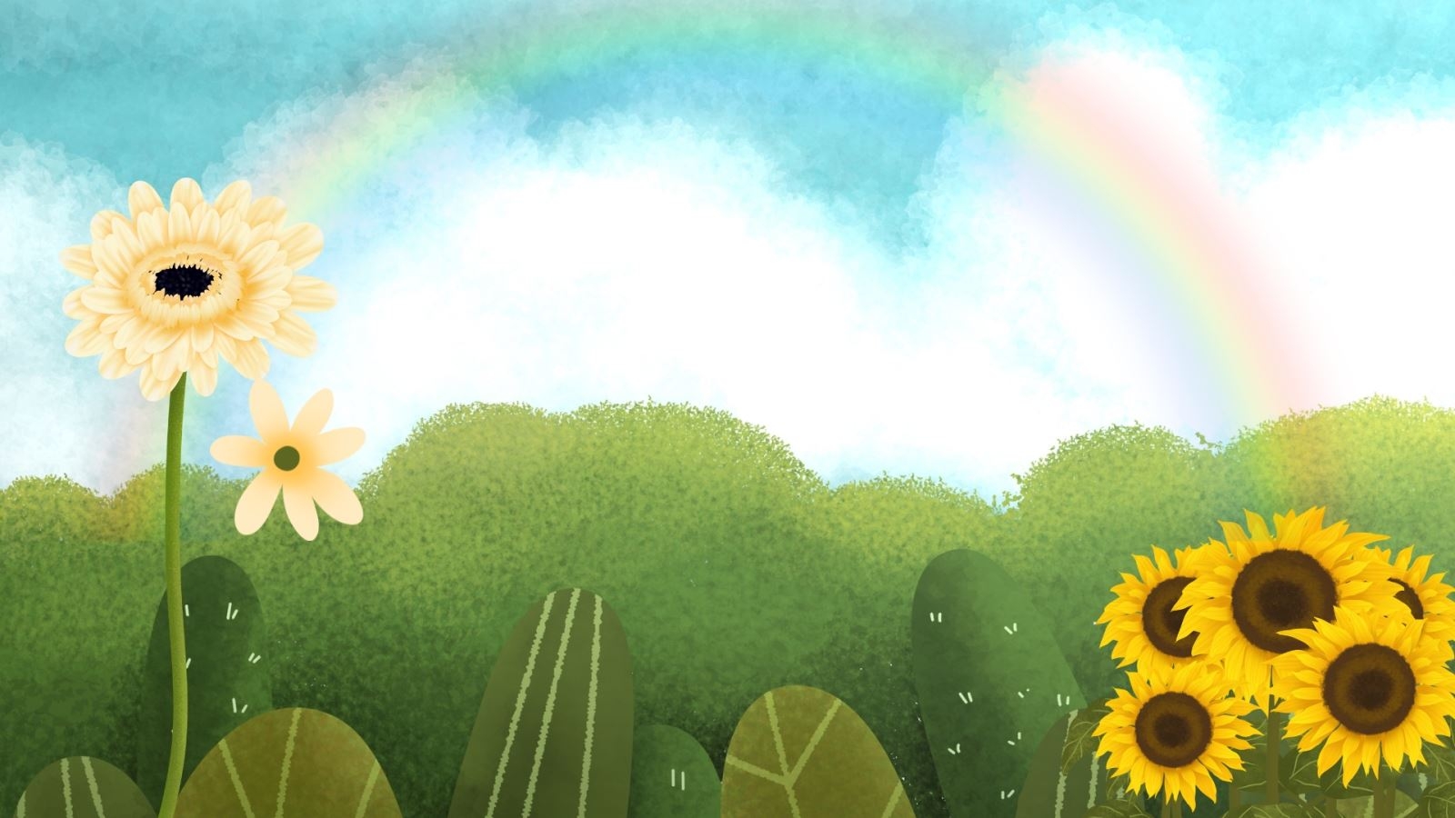 Hình nền PowerPoint dễ thương, đáng yêu 18