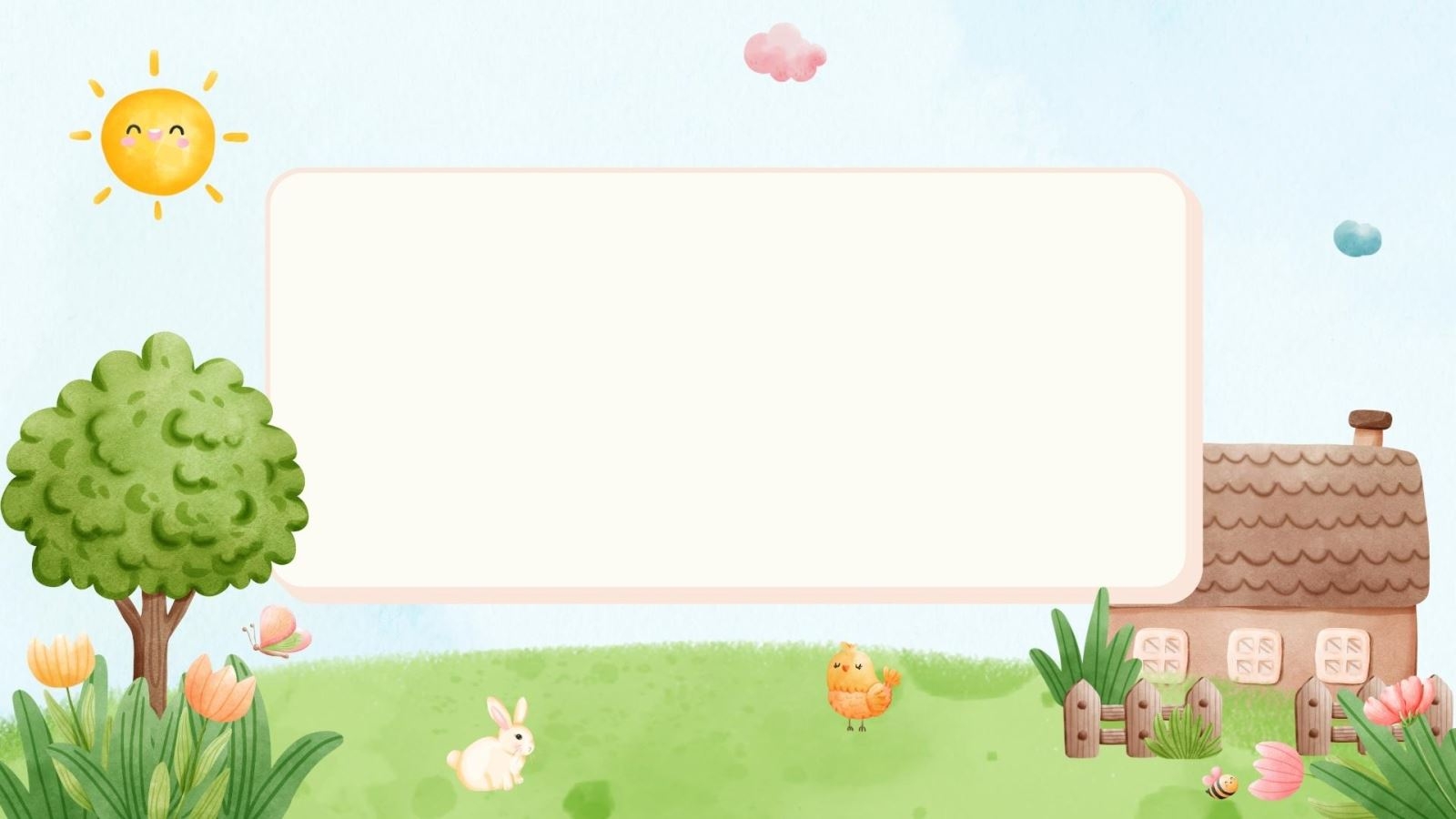 Hình nền PowerPoint dễ thương, đáng yêu 7