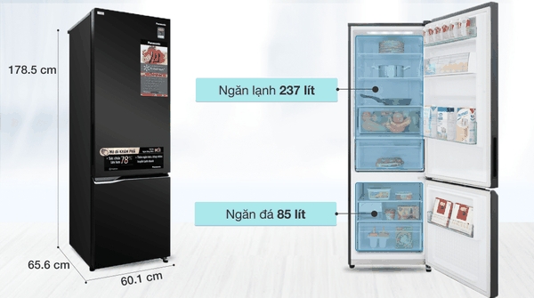 Có nên mua Tủ Lạnh Panasonic NR-BC360QKVN và NR-BC360WKVN Không? Lựa Chọn Hiện Đại cho Gia Đình Việt Hình 2